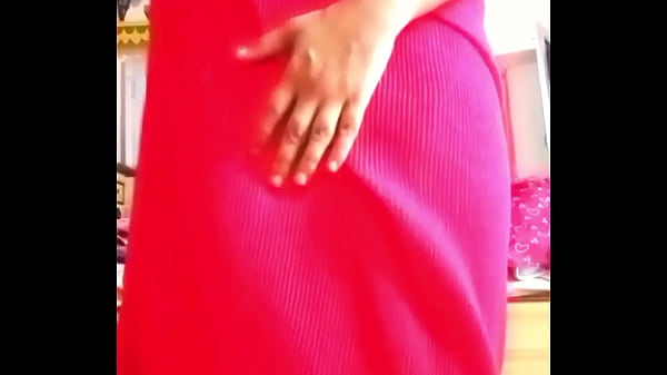 Indian Gay Bottom Crossdresser Gaurisissy Pressing Her Big Boobs in Pink Saree xxx real sex