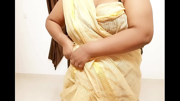 Chubby asian aunty showing boobs