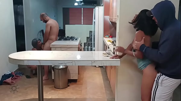 I see my stepsister fucking my fucking boyfriend and I end up fucking my stepbrother for revenge.