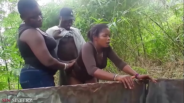 Two Sin StepSisterz caught Fucking The Unknown Hausa Man Being A Stranger In The Community